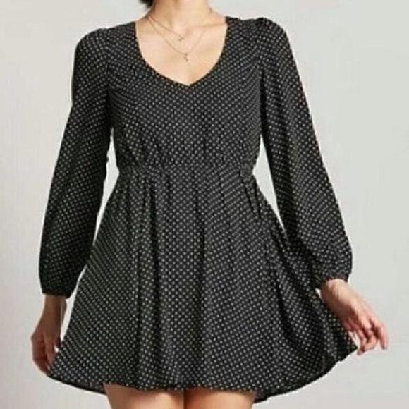 FOREVER 21 | POLKA DOT DRESS  | M #FML130023 - Picture 3 of 10